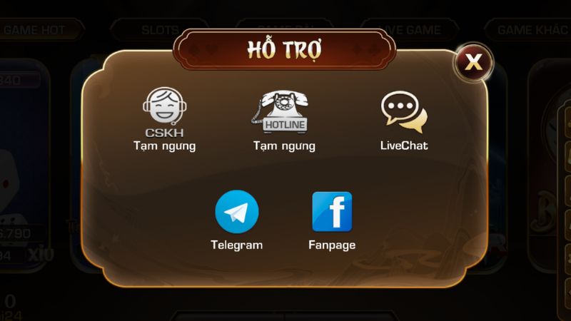 Đa dạng các phương thức hỗ trợ người chơi tại HN88